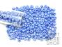 Size 6-0 Seed Beads - Opaque Lustered Cornflower Blue